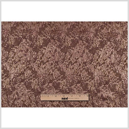 Deep Bronze Italian Metallic Brocade Full