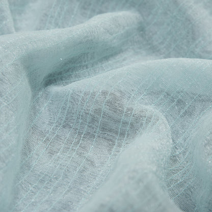 Robin's Egg Polyester Novelty Woven Detail