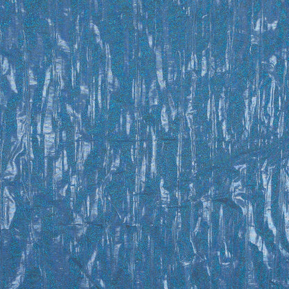 Metallic Blue and Taupe Woven Double Cloth