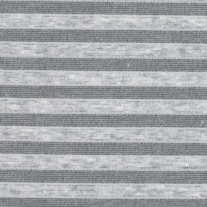 Sheer White Bengal Striped Stretch Cotton Jersey Detail