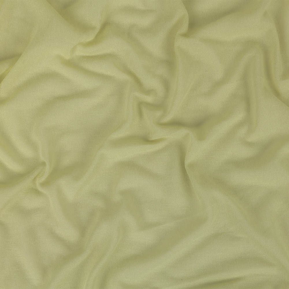 Light Lime Sheer Polyester Jersey