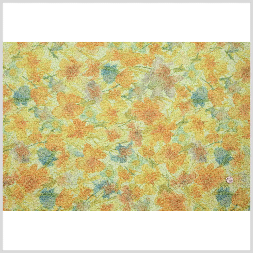 Kiwi Floral Brocade Full