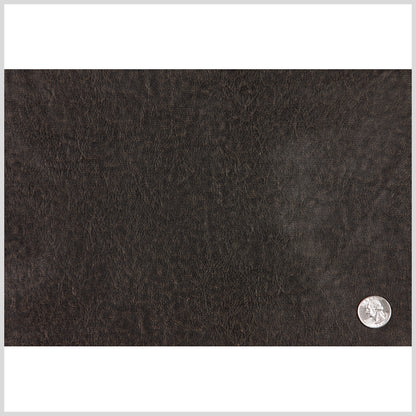 Black/Nude Solid Faux Leather/ Vinyl Full