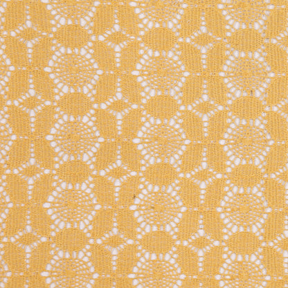 Marigold Floral Polyester Lace