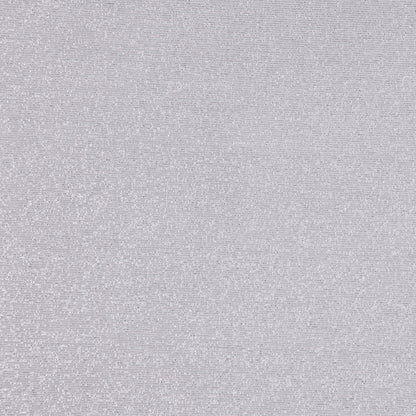 Metallic Silver Stretch Polyester Jersey