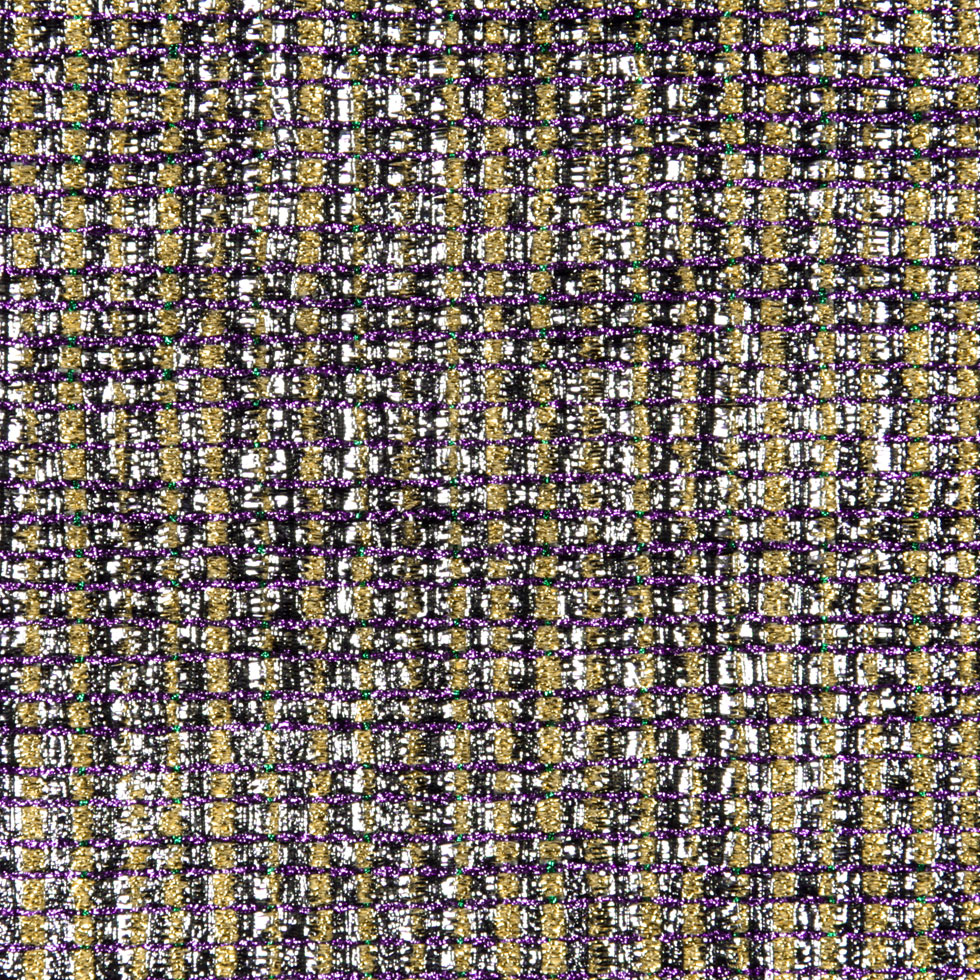 Metallic Gold/Gunmetal Solid Novelty Detail