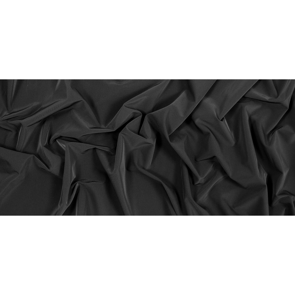 Black Stretch Polyester Twill Full