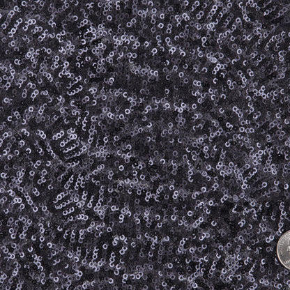 Mysterioso Clustered Baby Sequins over Stretch Mesh Detail