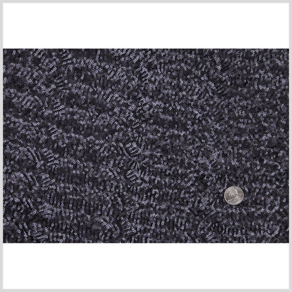 Mysterioso Clustered Baby Sequins over Stretch Mesh Full