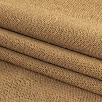 Gilded Beige Cotton and Rayon Jersey Detail