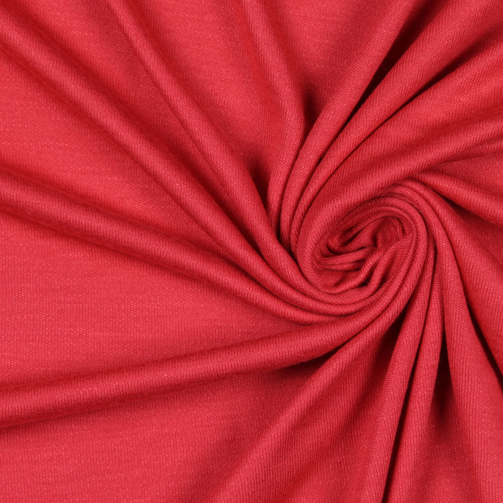 Smoked Salmon Rayon Jersey Detail