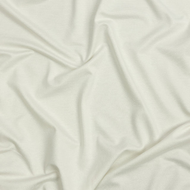 Italian Ivory Stretch Rayon Jersey