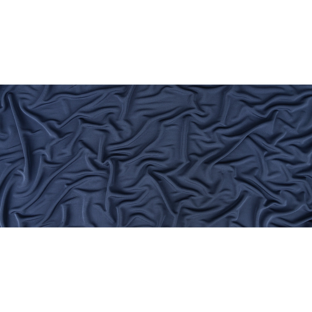 Dark Blue Rayon Pique Knit Full