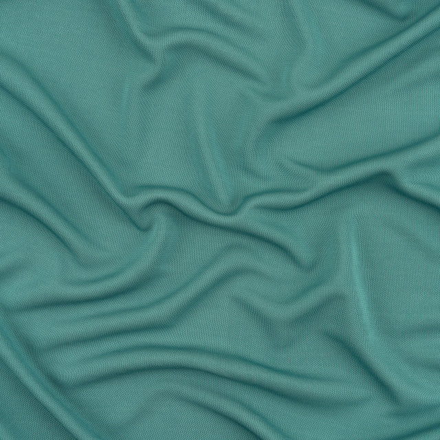 Lake Blue Rayon Pique Knit