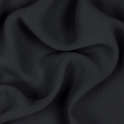 Calvin Klein Gray High-Twist Silk Georgette - Detail