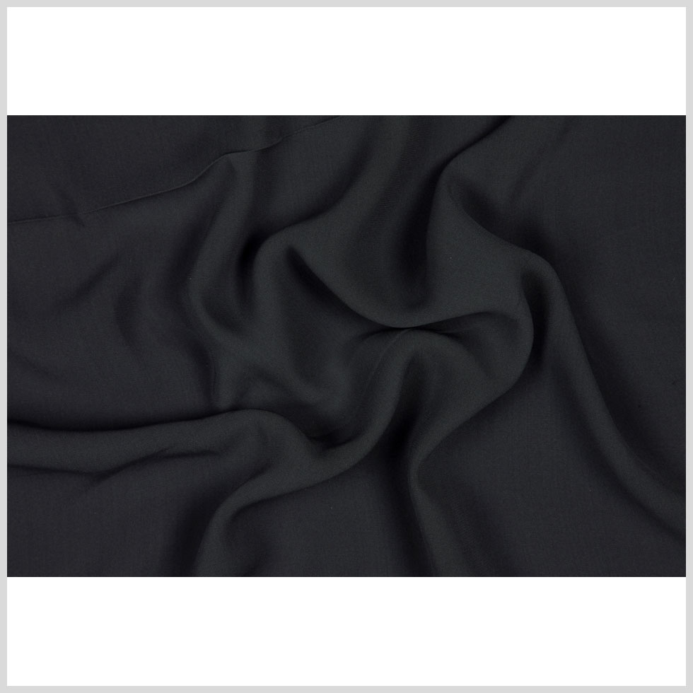 Calvin Klein Gray High-Twist Silk Georgette - Full