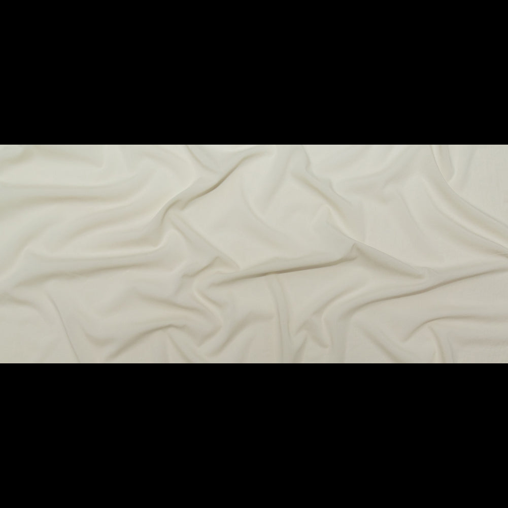 Pistachio Shell Stretch Silk Chiffon - Full
