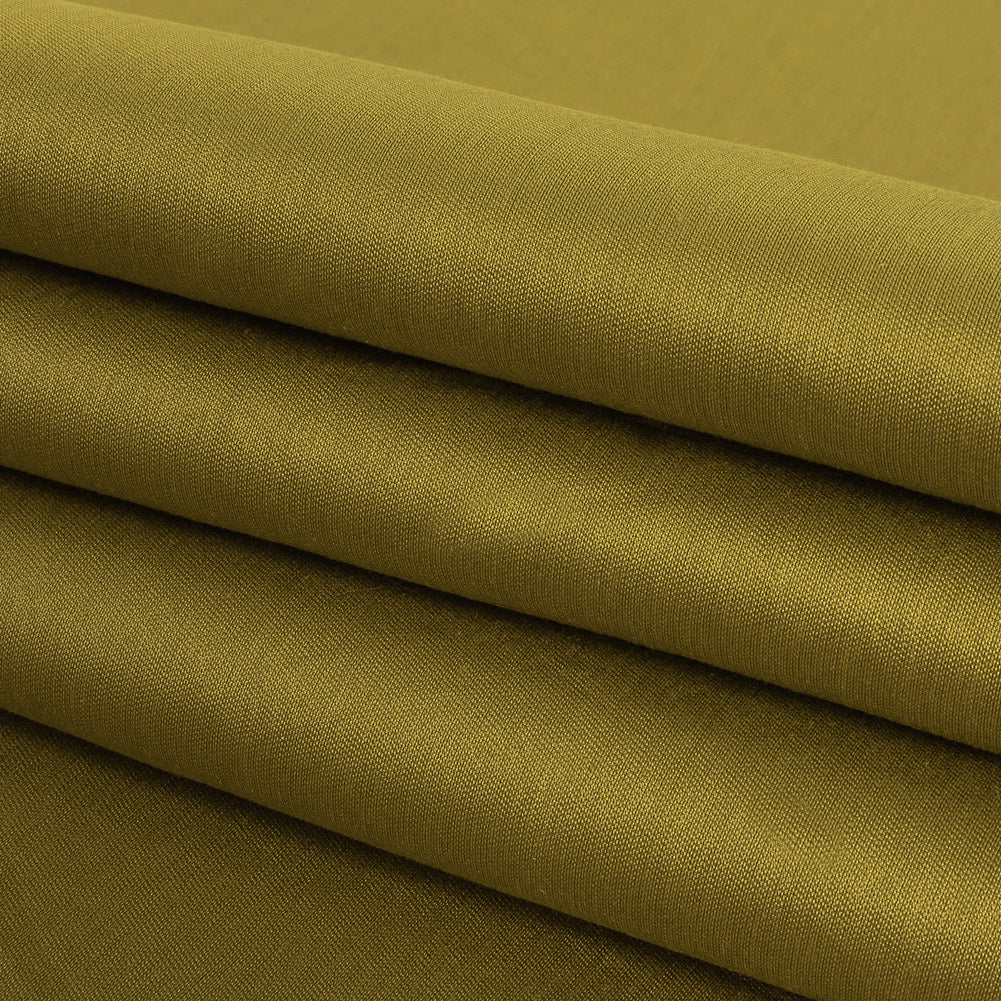 Chartreuse Luminous Silk and Rayon Woven - Folded