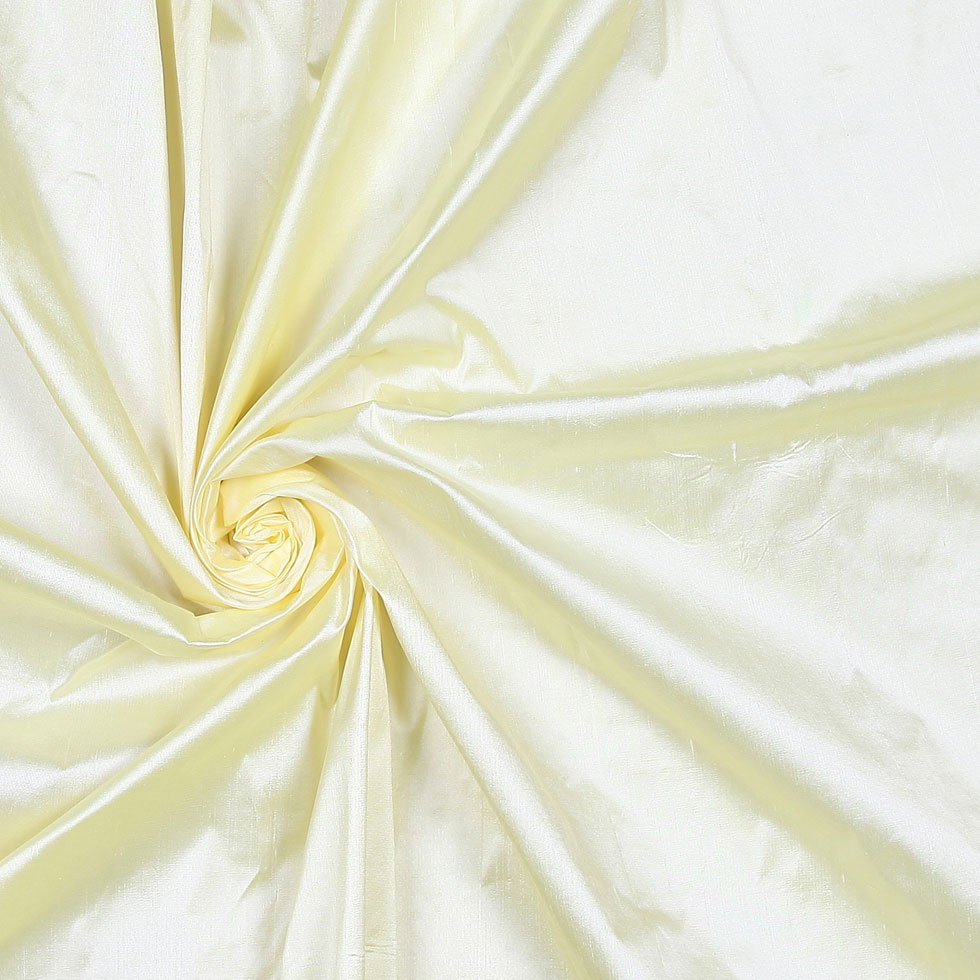 Silk Shantung - Iridescent Light Citra Green - Shantung Collection Detail