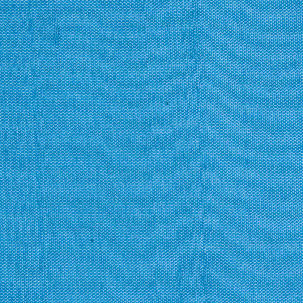 Sky Blue Solid Shantung/Dupioni - Detail