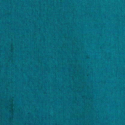 Iridescent Blue Green Solid Shantung/Dupioni - Detail