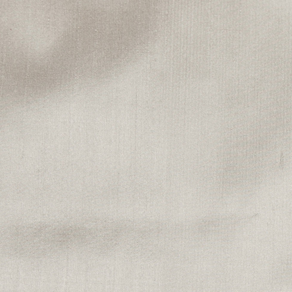 Silk Shantung - Soft Silver - Shantung Collection Detail
