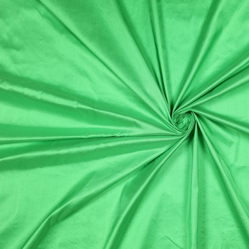 Green Apple Solid Shantung/Dupioni