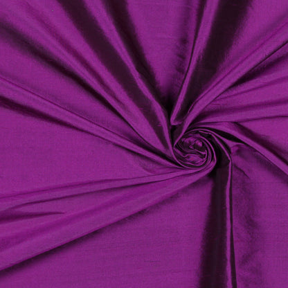 Royal Purple Solid Shantung/Dupioni - Detail