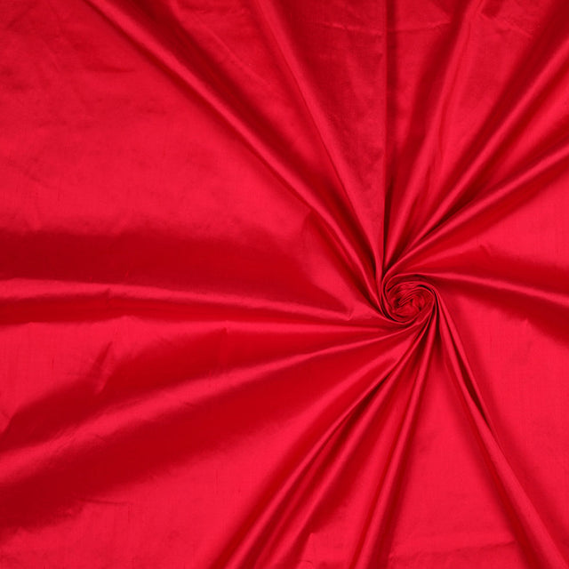 Silk Shantung - Roja Red - Shantung Collection