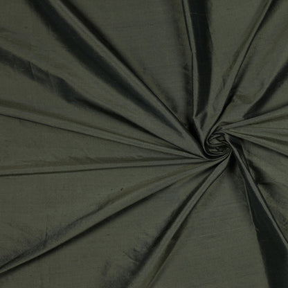 Dark Grass Solid Shantung/Dupioni