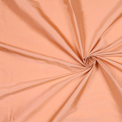 Dark Peach Solid Shantung/Dupioni