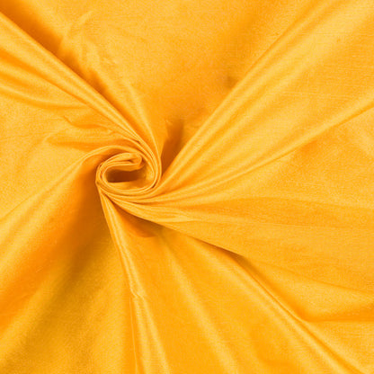Dark Canary Solid Shantung/Dupioni - Detail