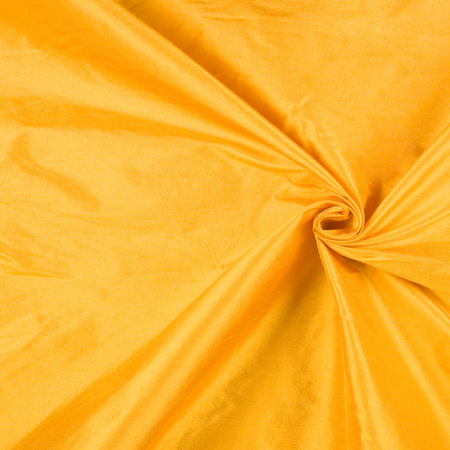Dark Canary Solid Shantung/Dupioni