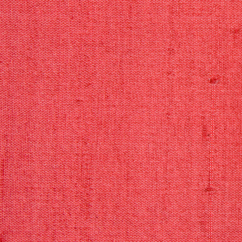 Bright Cranberry Solid Shantung/Dupioni - Detail