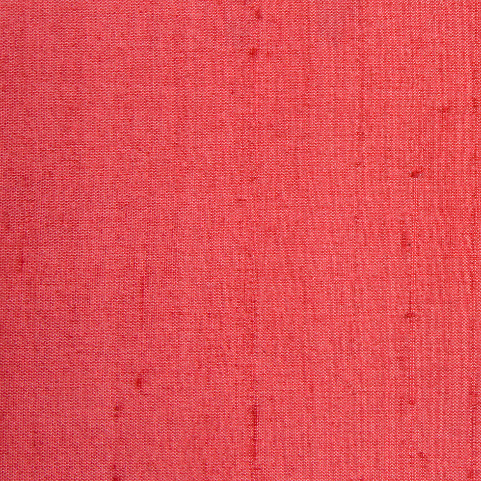 Bright Cranberry Solid Shantung/Dupioni