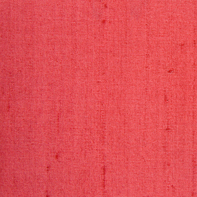Bright Cranberry Solid Shantung/Dupioni