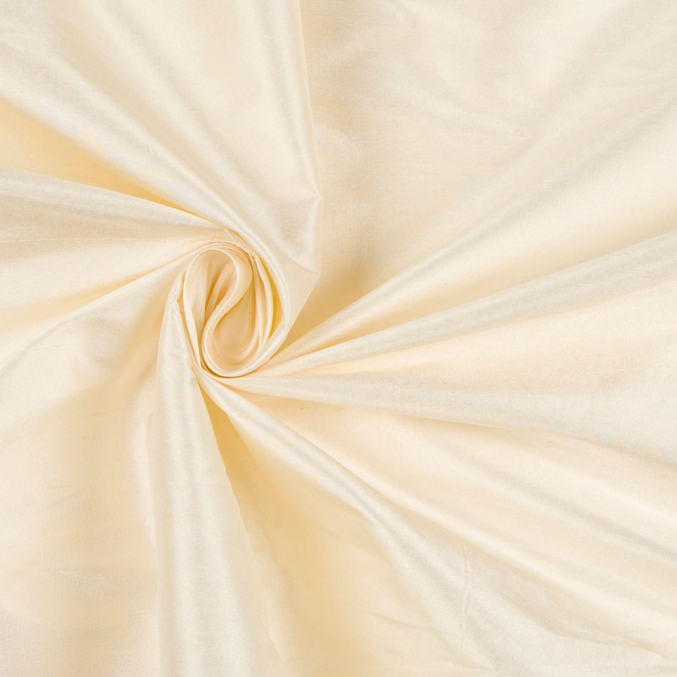 Silk Shantung - Cream - Shantung Collection Detail