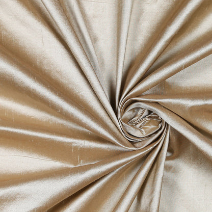 Silk Shantung - Iridescent Brown and Celadon - Shantung Collection Detail
