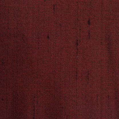 Silk Shantung - Iridescent Red and Black - Shantung Collection