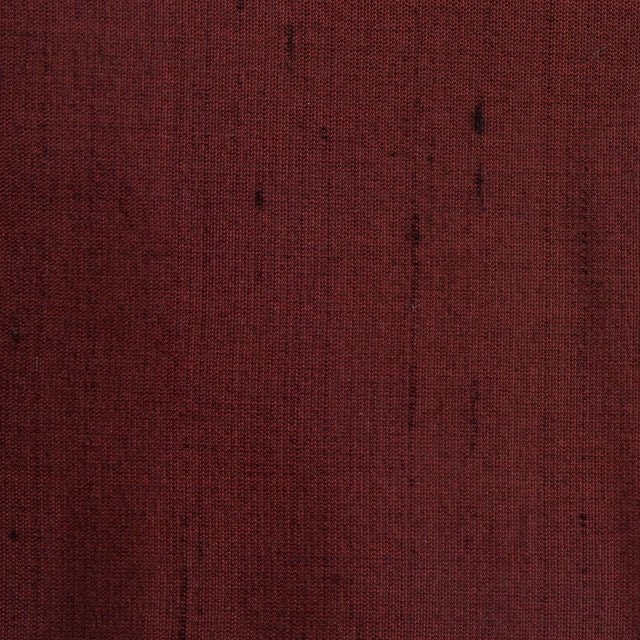 Silk Shantung - Iridescent Red and Black - Shantung Collection