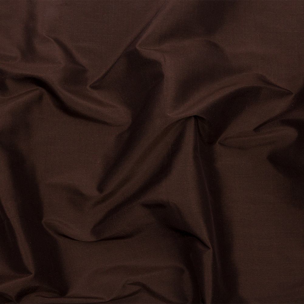 Silk Shantung - Chocolate Brown - Shantung Collection