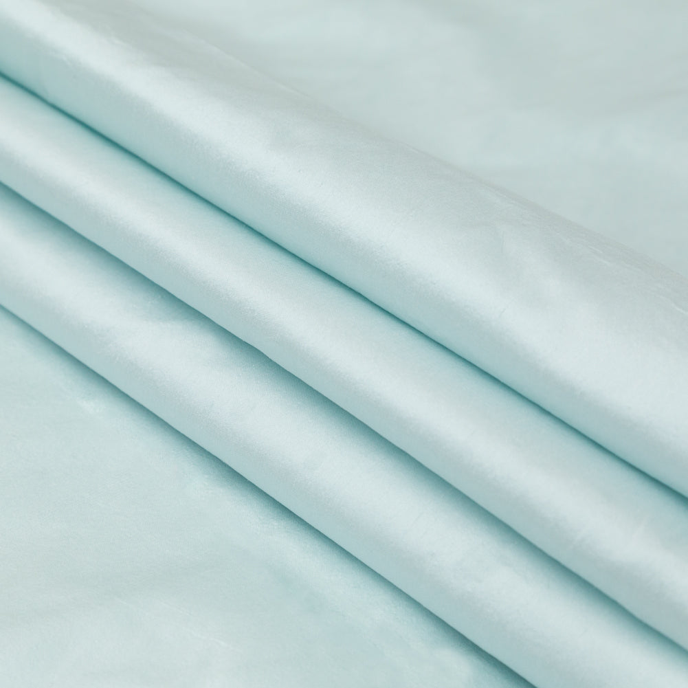 Silk Shantung - Morning Mist - Shantung Collection Folded