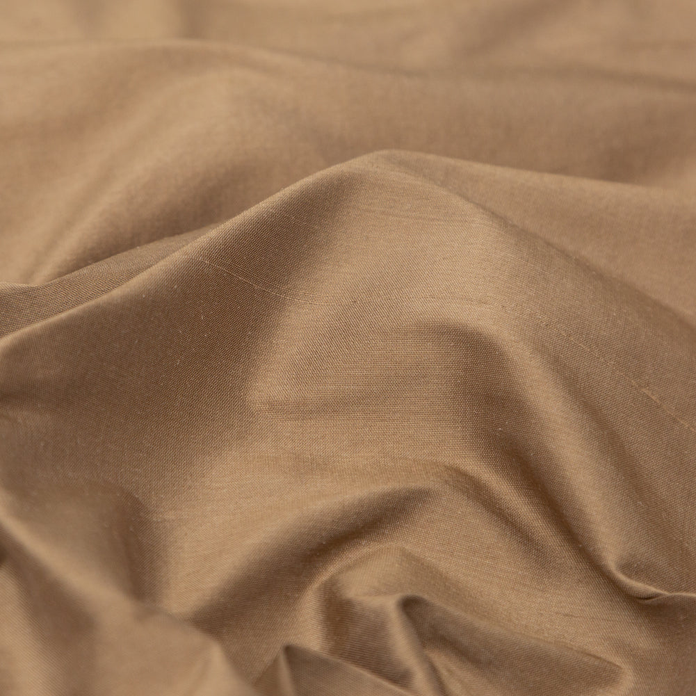 Silk Shantung - Dark Bronze - Shantung Collection Detail