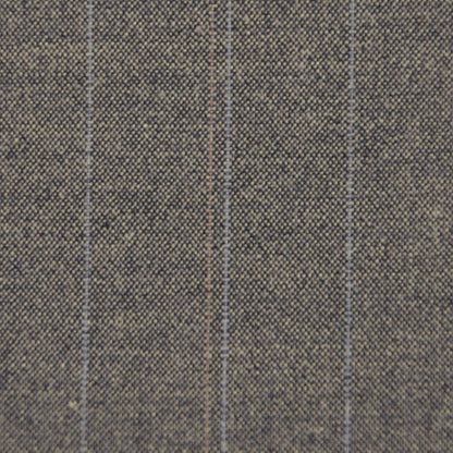 Light Moss/Navy/Baby Blue/Tan Striped Suiting Detail