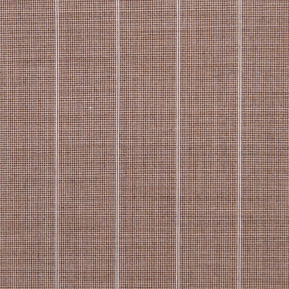 Beige/Ivory Striped Suiting Detail