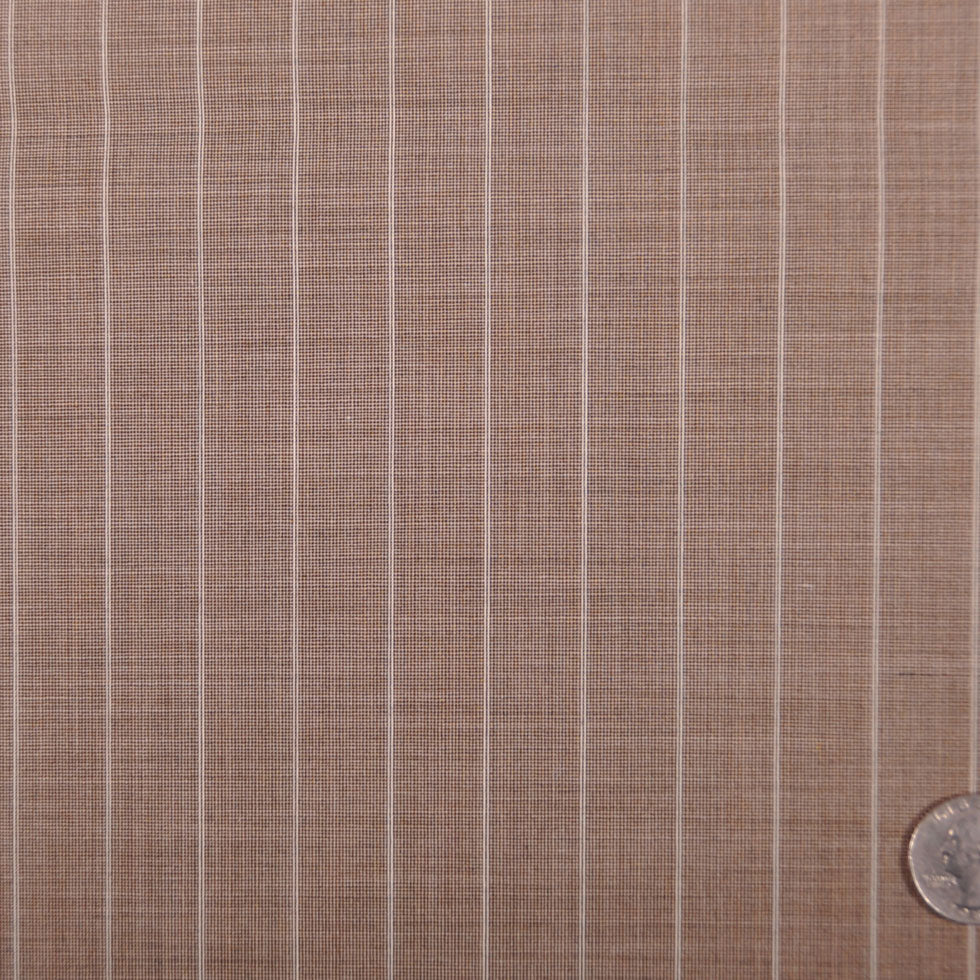 Beige/Ivory Striped Suiting