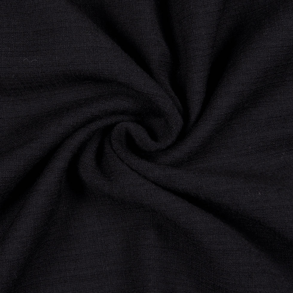 Wool Blend Woven by Donna Karan - Black