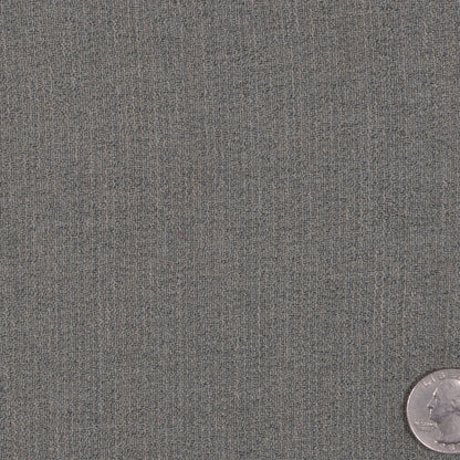 Olivine Green Solid Crepe Wool Blend