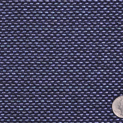 Navy/Pastel Purple/Metallic Pu Solid Woven