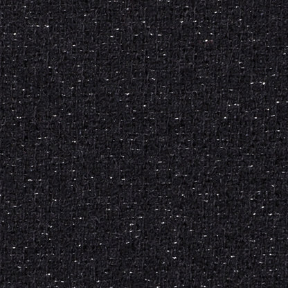 Black Solid Woven Detail